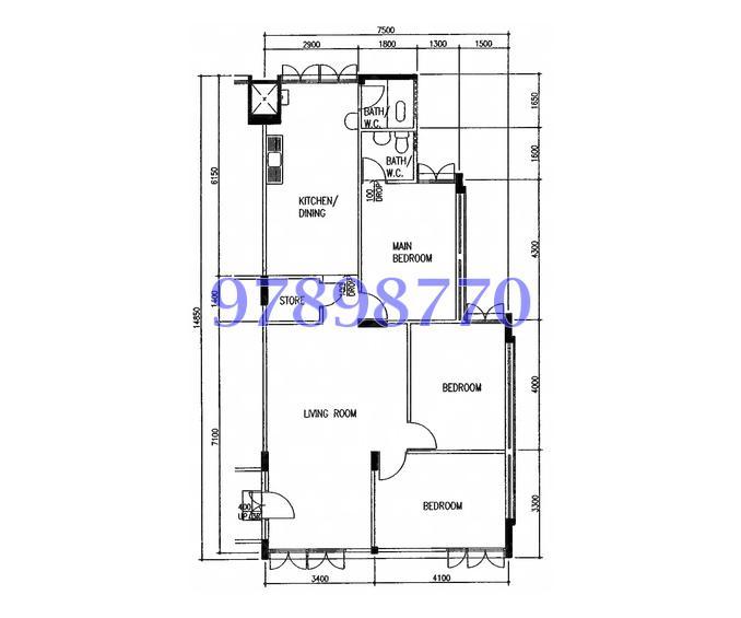 Blk 707 Yishun Avenue 5 (Yishun), HDB 4 Rooms #162139682